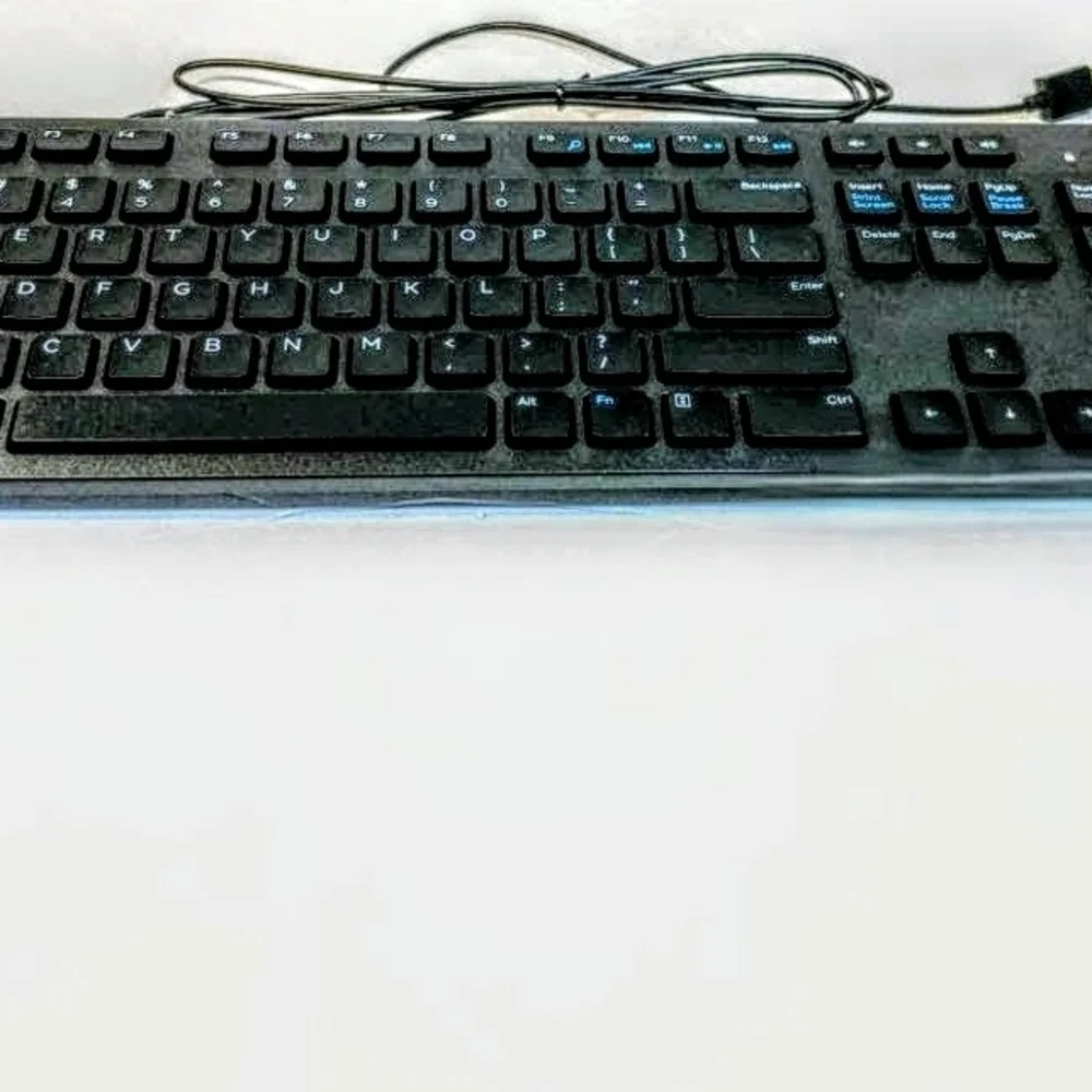 Dell Black Wired Keyboard